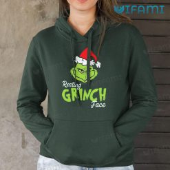 The Resting Grinch Face Shirt Classic Christmas Hoodie