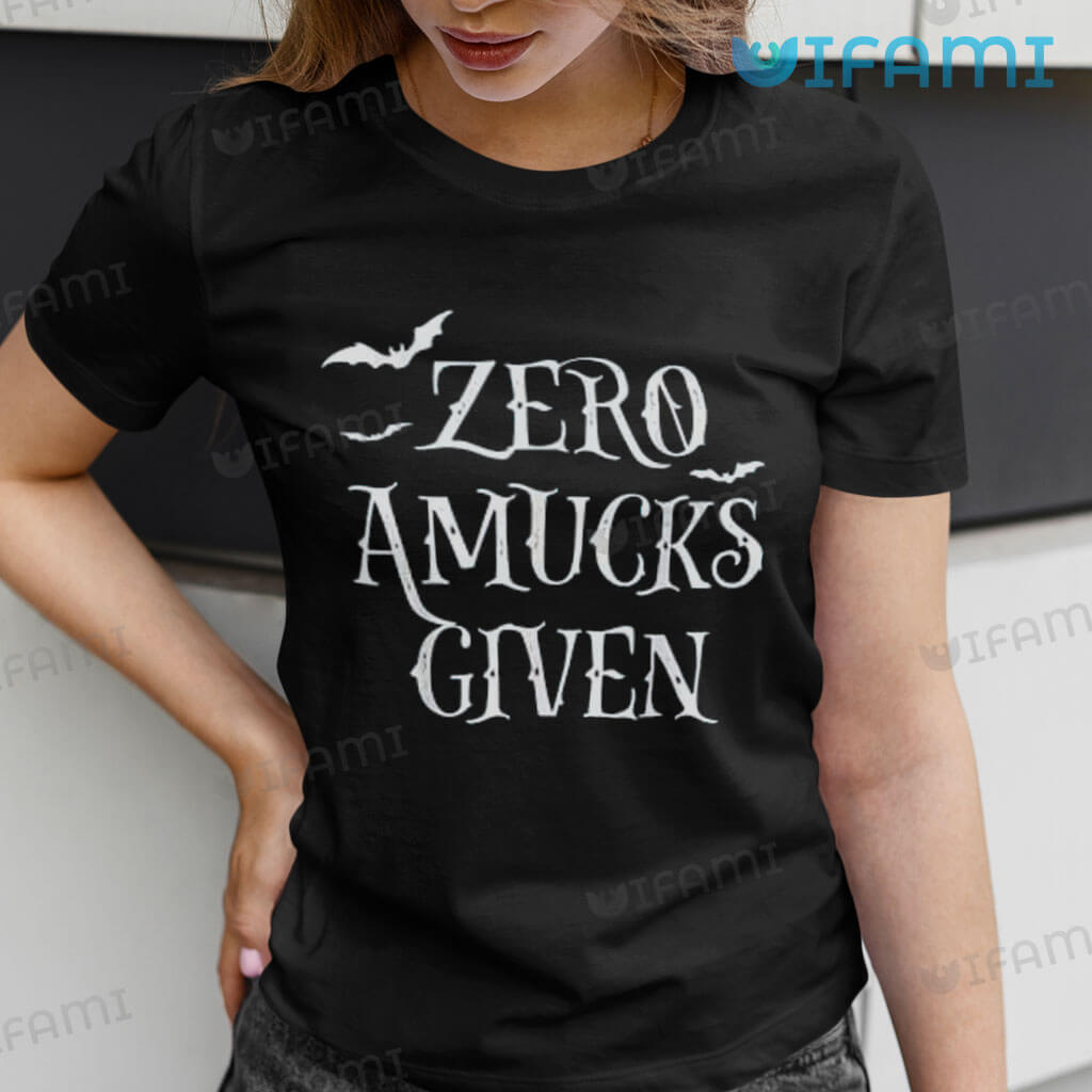 Zero Amucks Given Hocus Pocus Shirt Halloween Gift