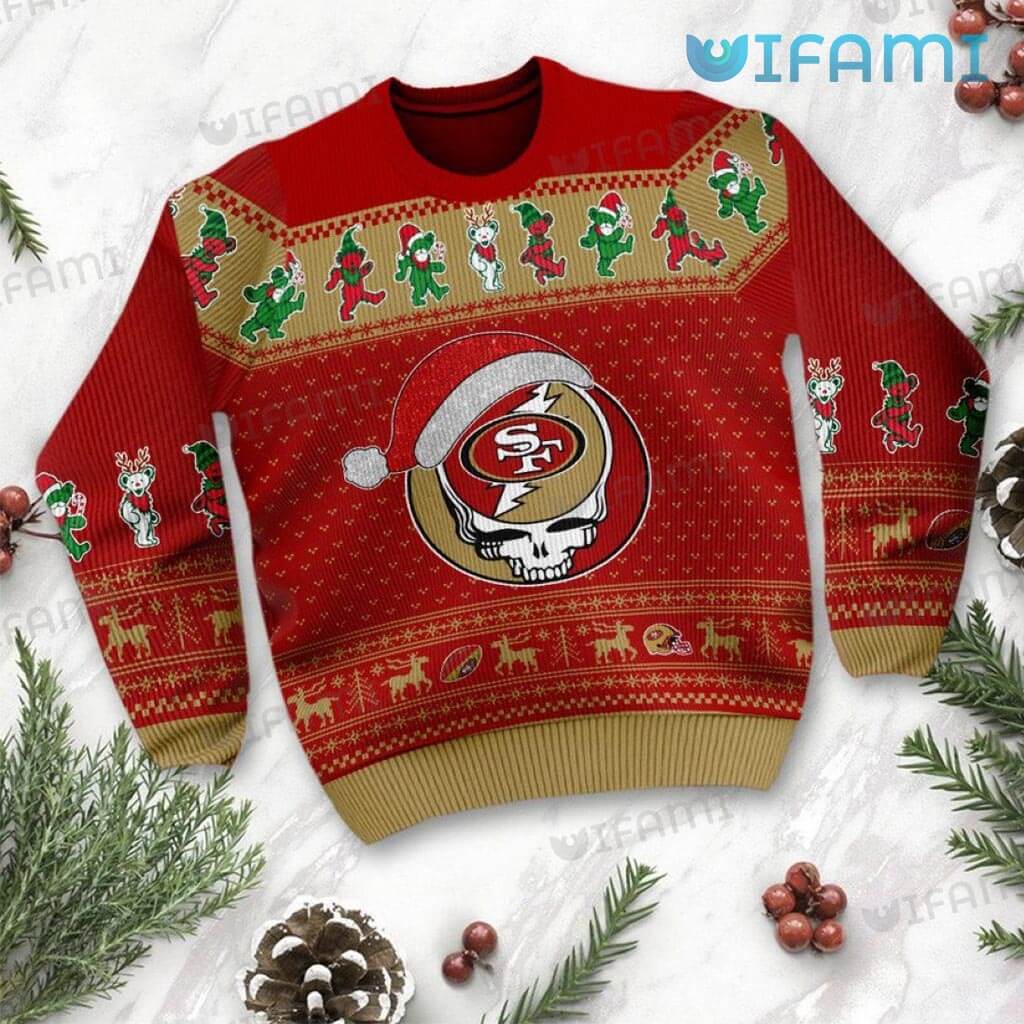 niners ugly sweater