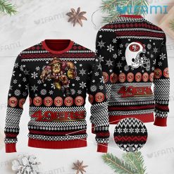49ers Christmas Sweater Mascot San Francisco 49ers Gift