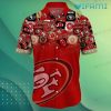 49ers Hawaiian Shirt Logo Pattern San Francisco 49ers Gift