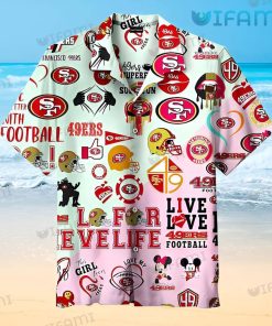49ers Hawaiian Shirt Multi Designs San Francisco 49ers Gift