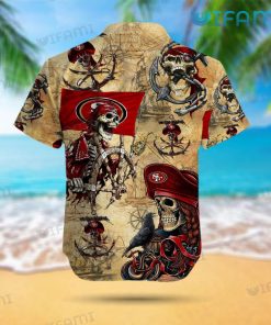 49ers Hawaiian Shirt Pirates San Francisco 49ers Present
