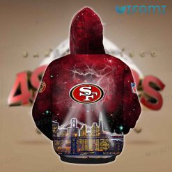 49ers Hoodie 3D Legends San Francisco 49ers Present