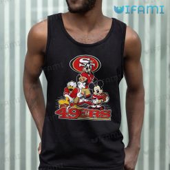49ers Shirt Mickey Donald Duck Goofy San Francisco 49ers Tank Top