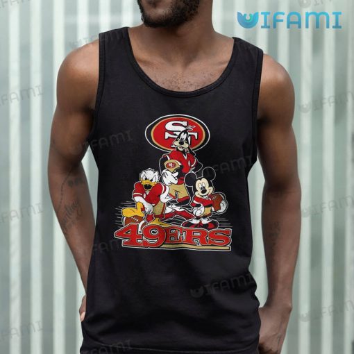 49ers Shirt Mickey Donald Duck Goofy San Francisco 49ers Gift
