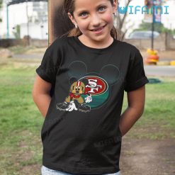49ers Shirt Mickey Mouse Football San Francisco 49ers Kid Tshirt