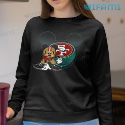 49ers Shirt Mickey Mouse Football San Francisco 49ers Sweatshirt
