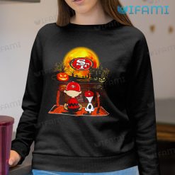 49ers Shirt Snoopy Charlie Brown Pumpkin San Francisco 49ers Sweatshirt