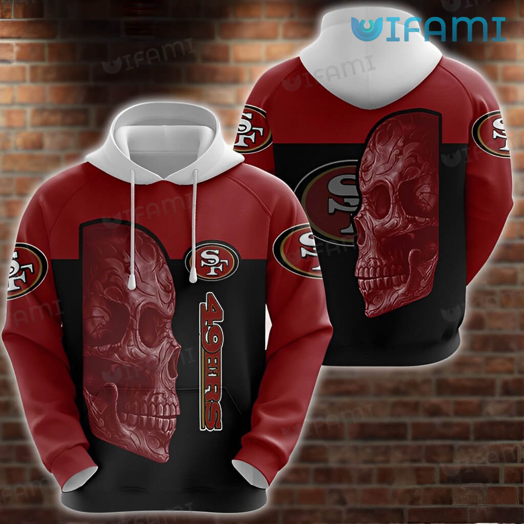 Score A Touchdown With Our 49Ers Skull Hoodie