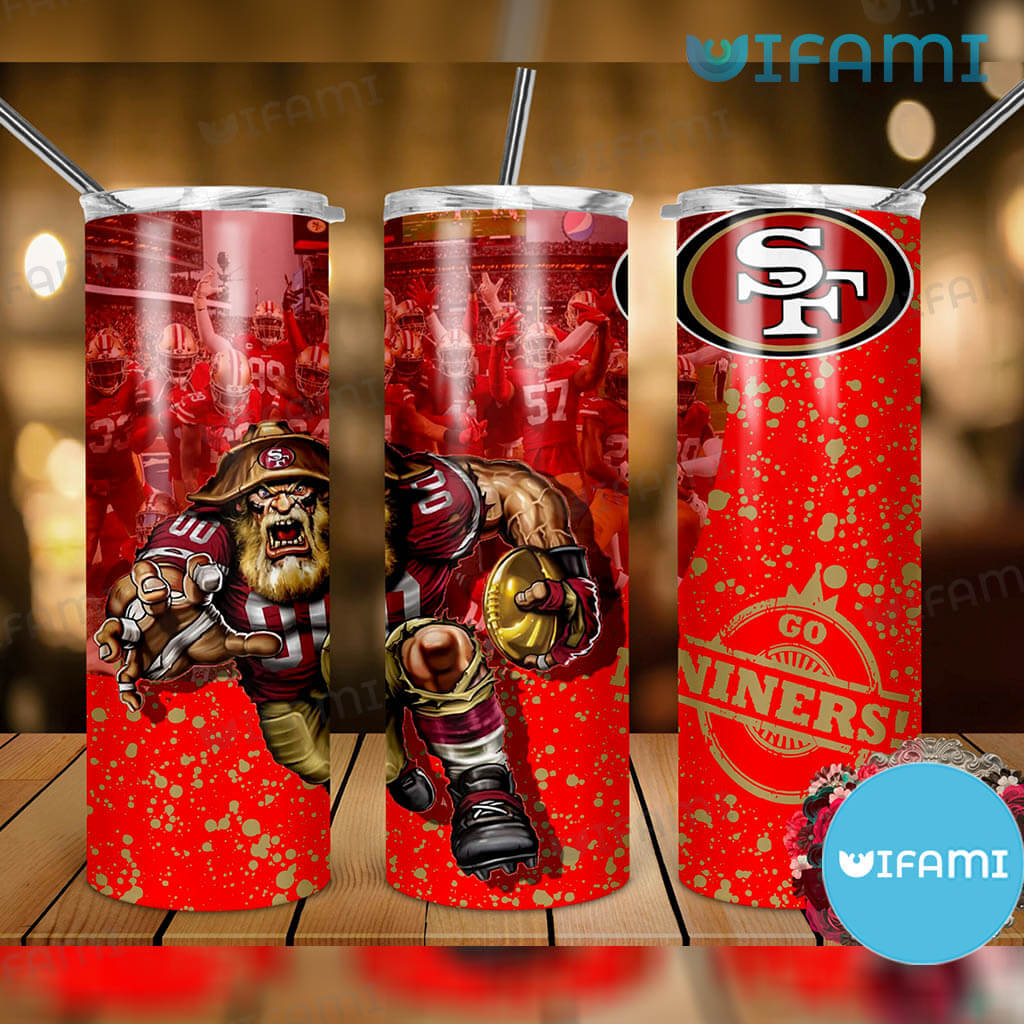 Funny 49ers Mascot Go Niners Tumbler San Francisco 49ers Gift