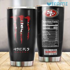 49ers Tumbler Monster Energy San Francisco 49ers Gift