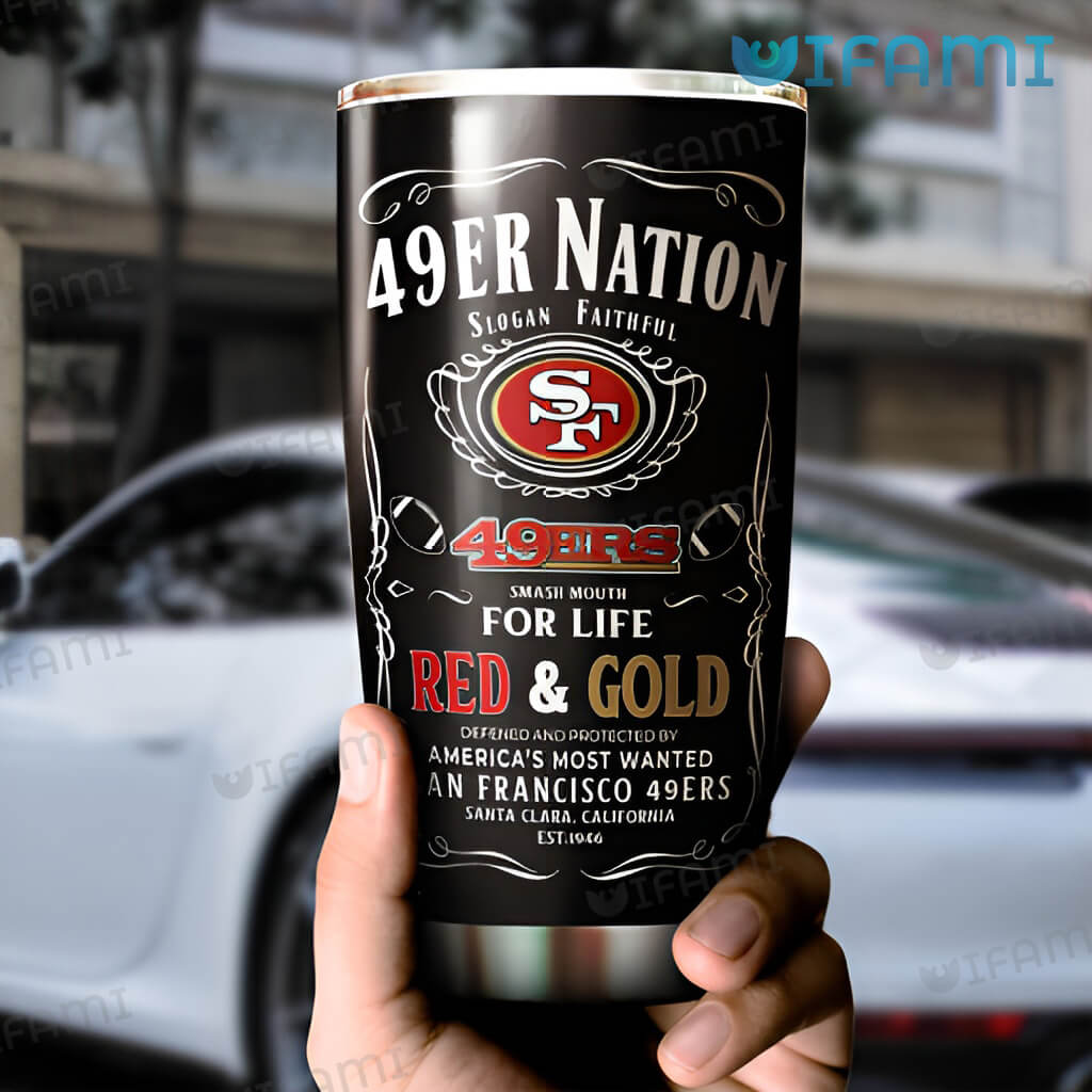 https://images.uifami.com/wp-content/uploads/2022/11/49ers-Tumbler-Slogan-Faithful-Smash-Mouth-For-Life-Red-And-Gold-San-Francisco-49ers-Present-Front.jpg
