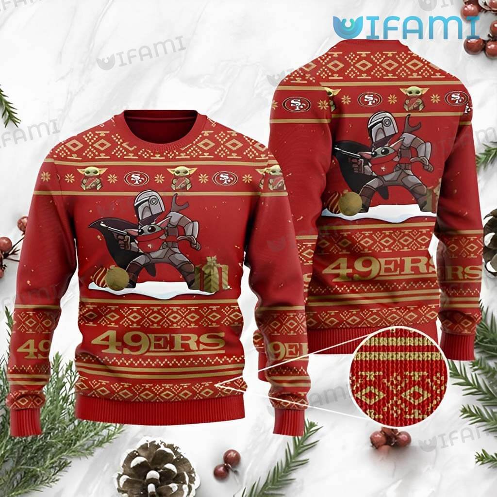 Show Off Your 49ers Spirit With An Ugly Sweater!