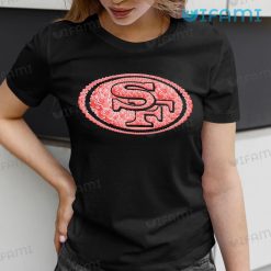 49ers Womens Shirt Roses Logo San Francisco 49ers Gift