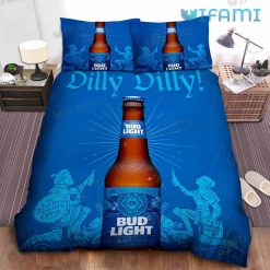 Bud Light Bedding Set Dilly Dilly Gift For Beer Lovers
