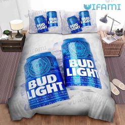 Bud Light Bedding Set Two Cans Gift For Beer Lovers