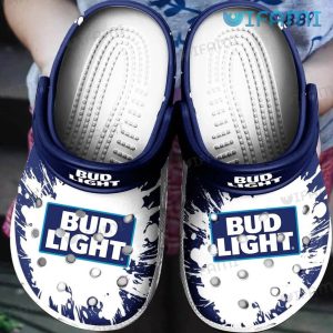 Bud Light Crocs Navy Logo Gift For Beer Lovers
