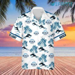 Bud Light Hawaiian Shirt Palm Tree Beer Lovers Gift