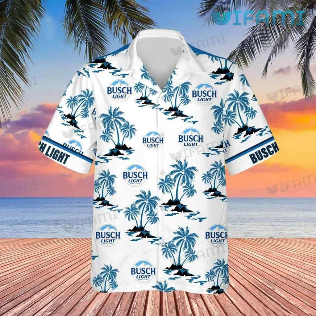 Perfect Bud Light Palm Tree  Hawaiian Shirt Beer Lovers Gift