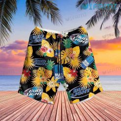 Bud Light Hawaiian Shirt Pineapple Beer Lovers Gift
