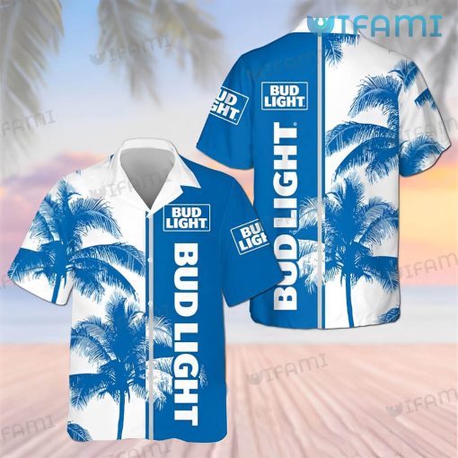 Bud Light Hawaiian Shirt Tropical Coconut Beer Lovers Gift