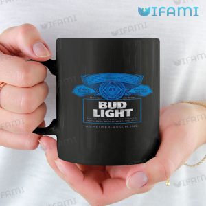Bud Light Label Mug Gift For Beer Lovers