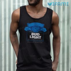 Bud Light Label Shirt Bud Light Beer Tank Top