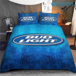Bud Light Logo Bedding Set Gift For Beer Lovers
