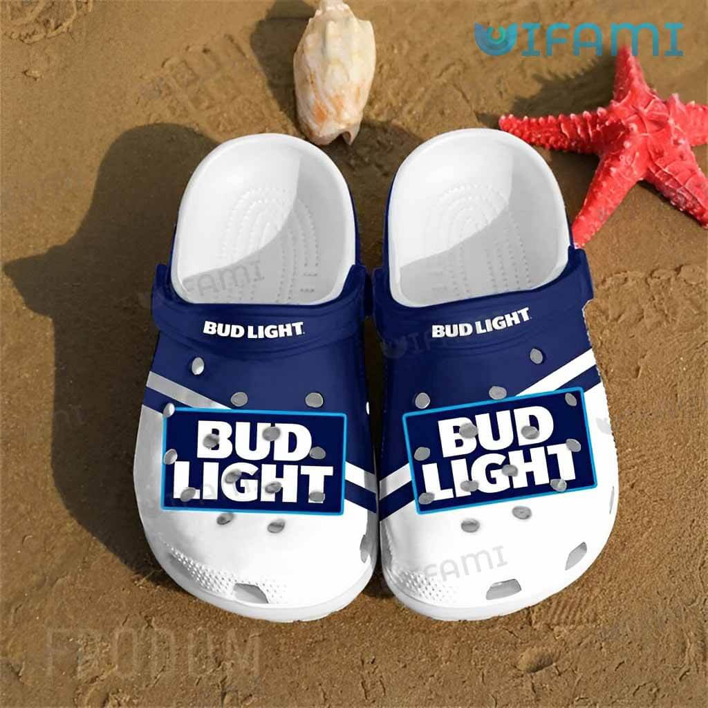 Classic Bud Light Logo Crocs Gift For Beer Lovers
