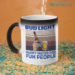 Bud Light Mug Bud Light Happy Water For Fun People Magic Mug