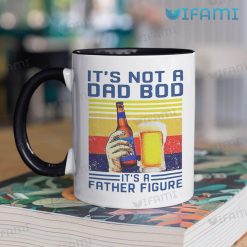Bud Light Mug Its Not A Dad Bob Its A Father Figure Two Tone Coffee Mug