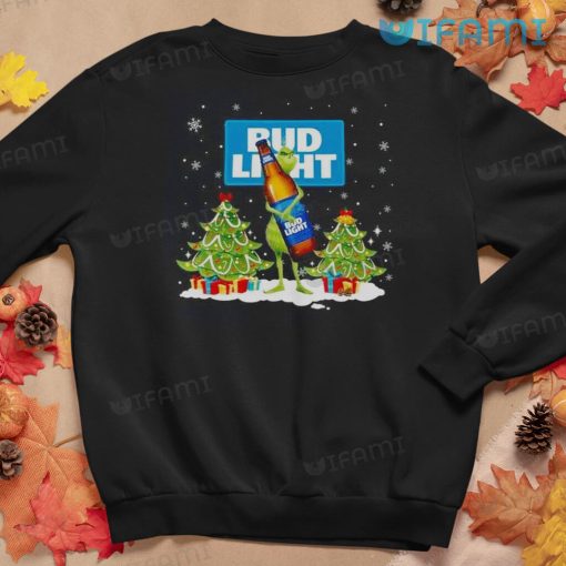 Bud Light Shirt Grinch Hugging Bud Light Beer Gift