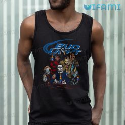 Bud Light Shirt Horror Movie Characters Gift For Beer Lovers Tank Top