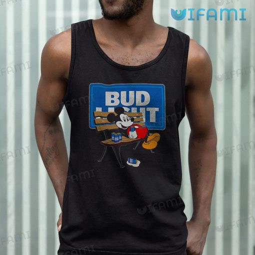 Bud Light Shirt Mickey Mouse Gift For Beer Lovers