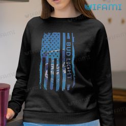 Bud Light Shirt US Flag Sweatshirt For Beer Lovers