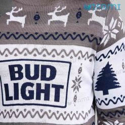 Bud Light Ugly Christmas Sweater Reindeer Xmas Present