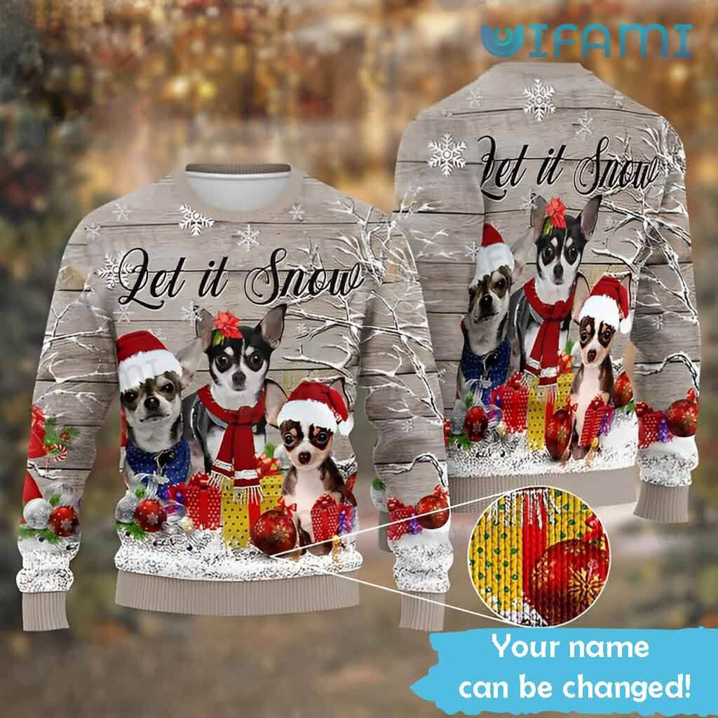 Cute Custom Name Bud Light Ugly Sweater Christmas Gift