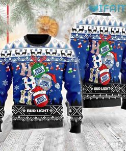 Bud Light Ugly Sweater Ho Ho Ho Christmas Gift