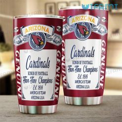 Budweiser Arizona Cardinals Tumbler Kings Of Football Gift