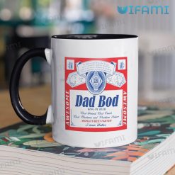 Budweiser Beer Mug Dad Bob King Of Beer Gift For Beer Lovers Two Tone Coffee Mug