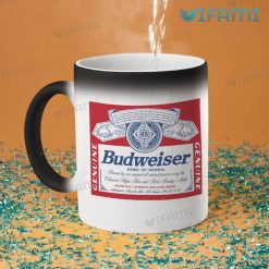 Budweiser Beer Mug Retro Label Beer Lovers Magic Mug
