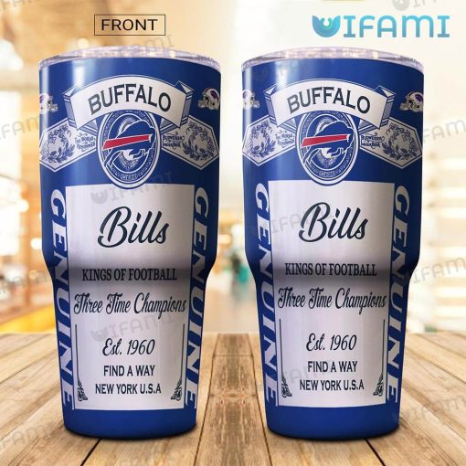 Budweiser Buffalo Bills Tumbler Kings Of Football Gift