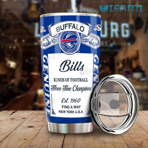 Budweiser Buffalo Bills Tumbler Kings Of Football Gift