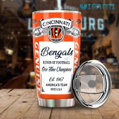 Budweiser Cincinnati Bengals Tumbler Kings Of Football Gift For Beer Lovers
