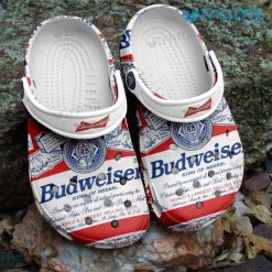 Budweiser Crocs Beer Label Gift For Beer Lovers
