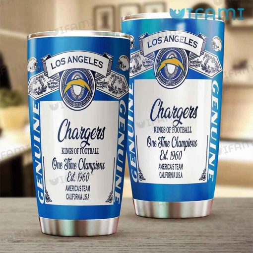 Budweiser Los Angeles Chargers Tumbler Kings Of Football Gift