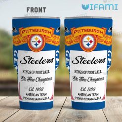 Budweiser Pittsburgh Steelers Tumbler Kings Of Football Present For Beer Lover