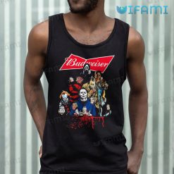 Budweiser T Shirt Horror Characters Beer Lovers Tank Top