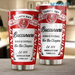 Budweiser Tampa Bay Buccaneers Tumbler Kings Of Football Gift